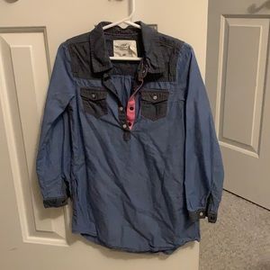 H&M denim tunic length top/dress